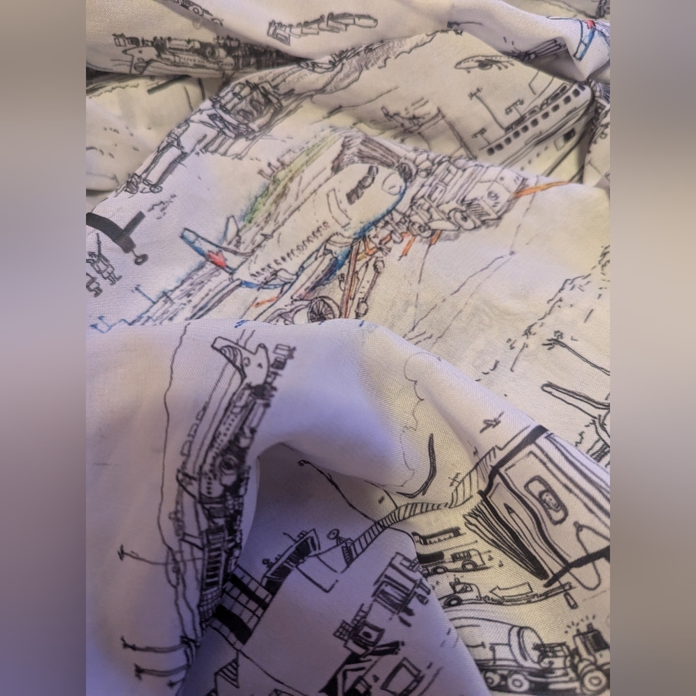 Airport Design Infinity Scarf